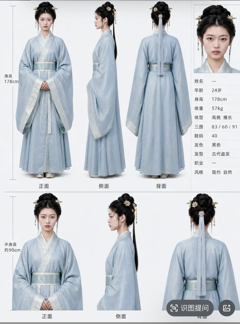 大话金陵角色 Riki 设定图