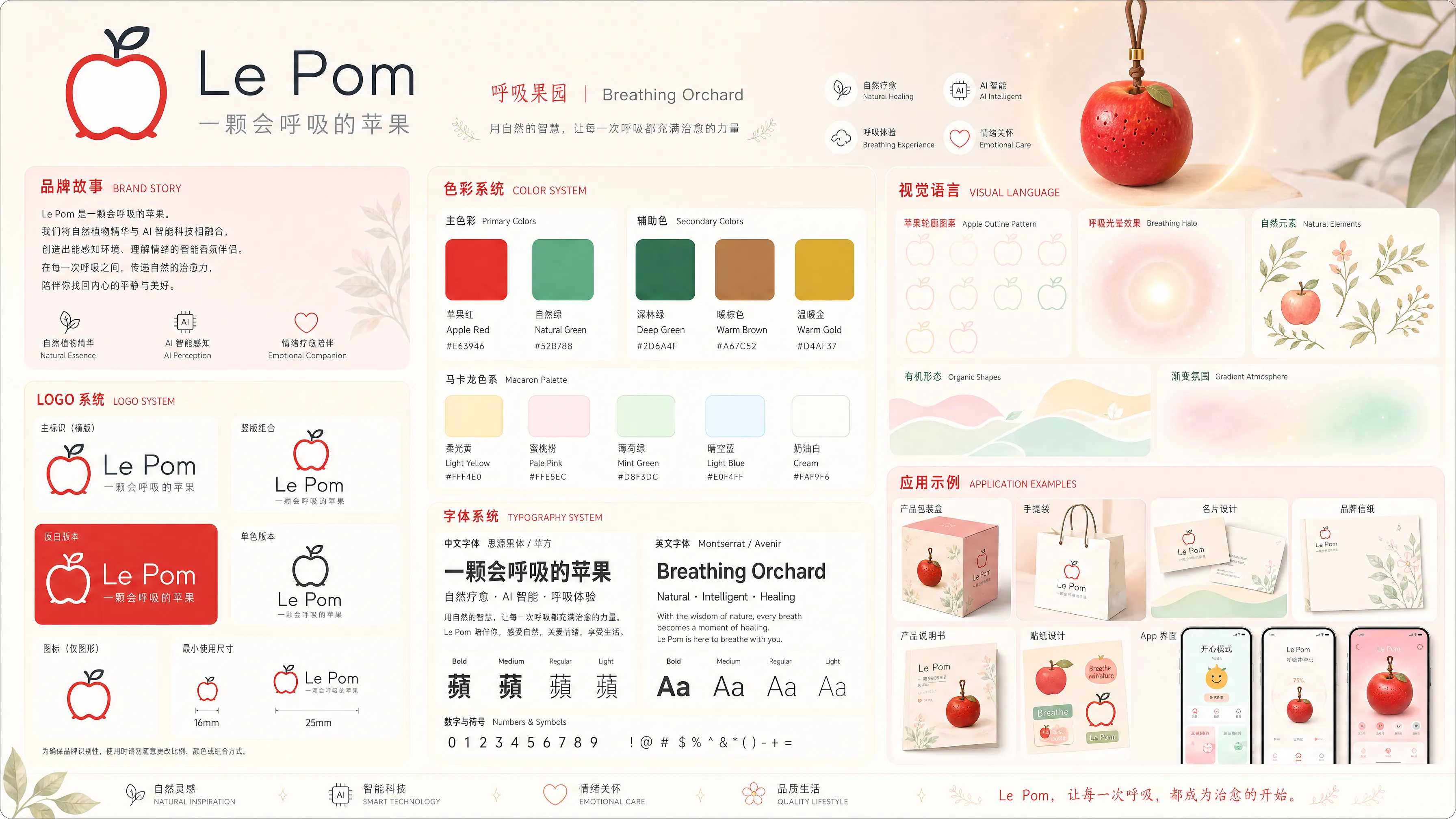Le Pom Visual Identity System