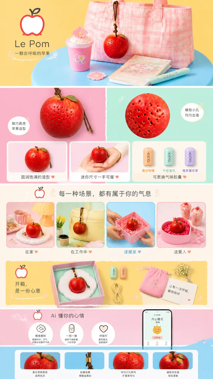 Le Pom 电商页面